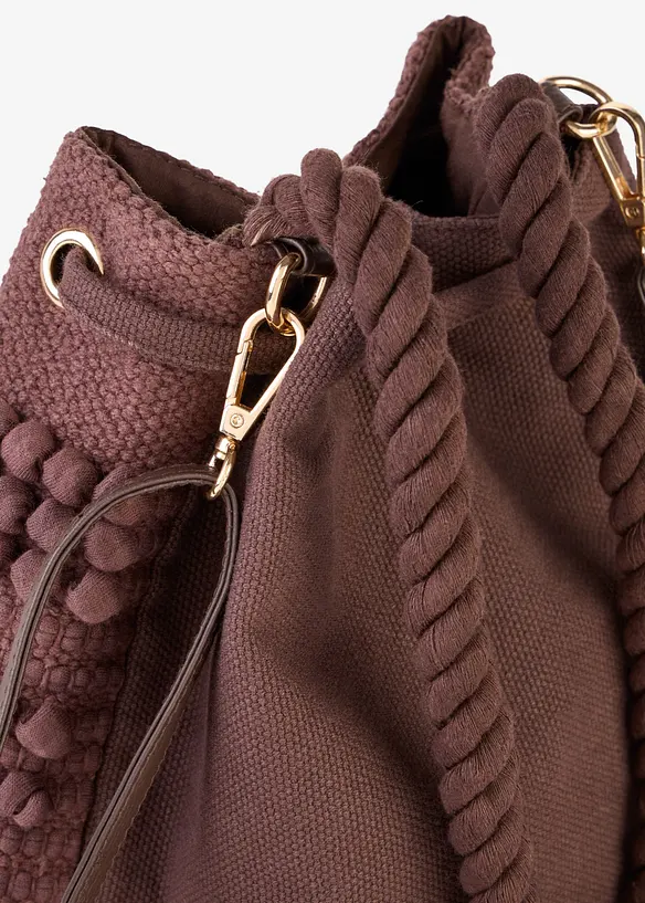 Beuteltasche in strukturierter Optik, bonprix