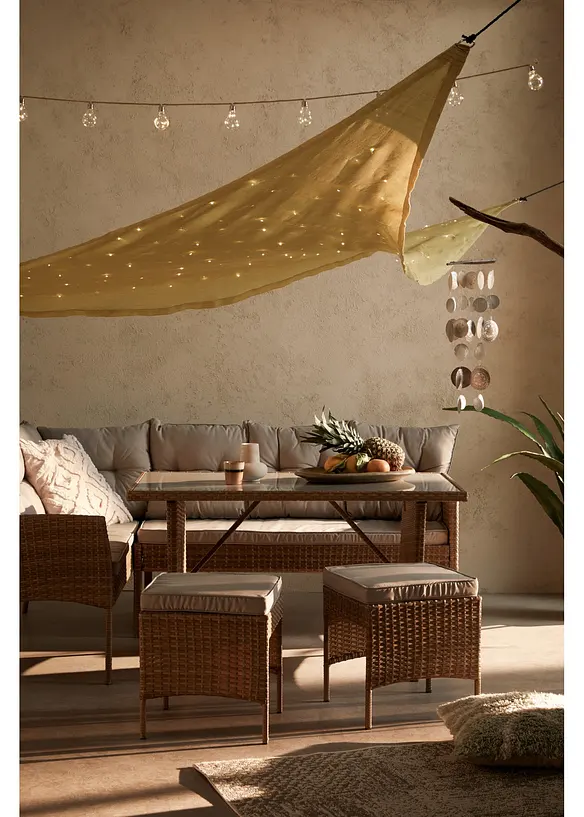 Boltze Windspiel mit Capizmuscheln, Boltze Home Collections