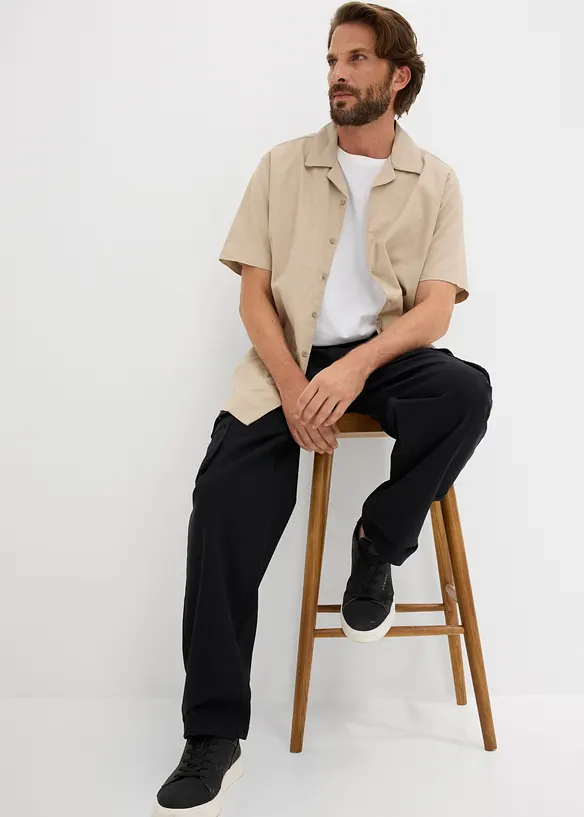 Pantalon style workwear &agrave; poches pratiques, bonprix