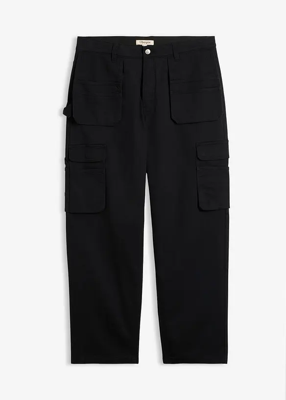 Pantalon style workwear &agrave; poches pratiques, bonprix