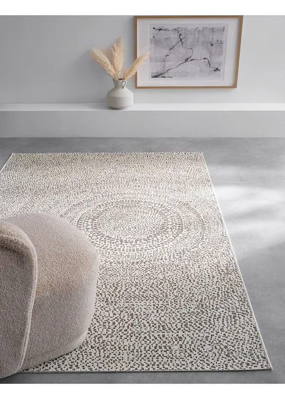 Tapis int&eacute;rieur et ext&eacute;rieur &agrave; motif circulaire, bonprix