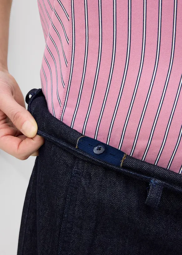 Barrel-Jeans, Mid Waist, bonprix