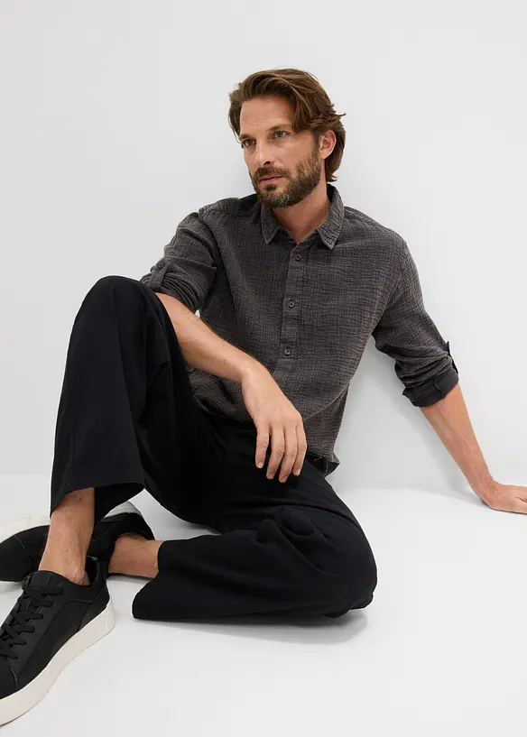 Hemd aus weichem Musselin, bonprix