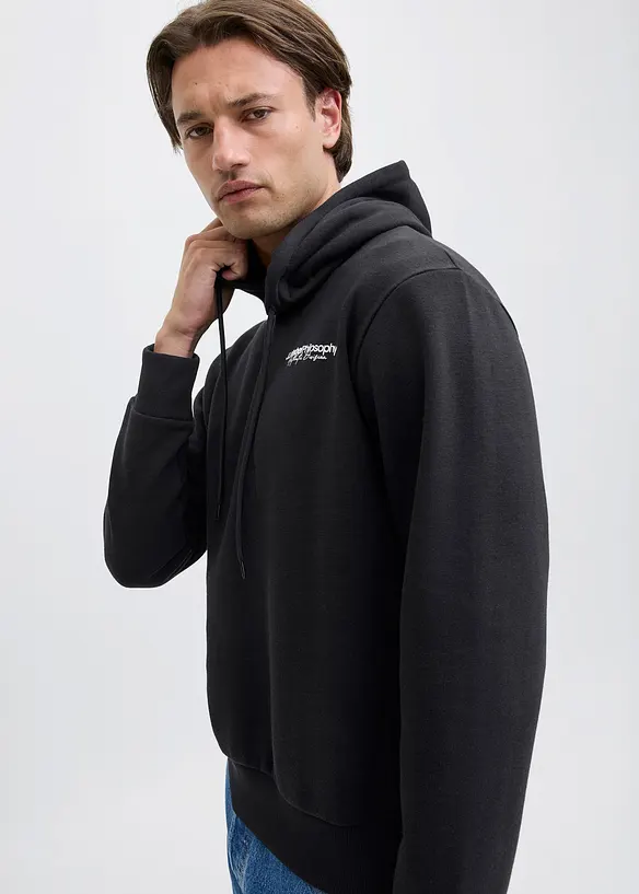 Hoodie in Loose Fit, JJ REBEL