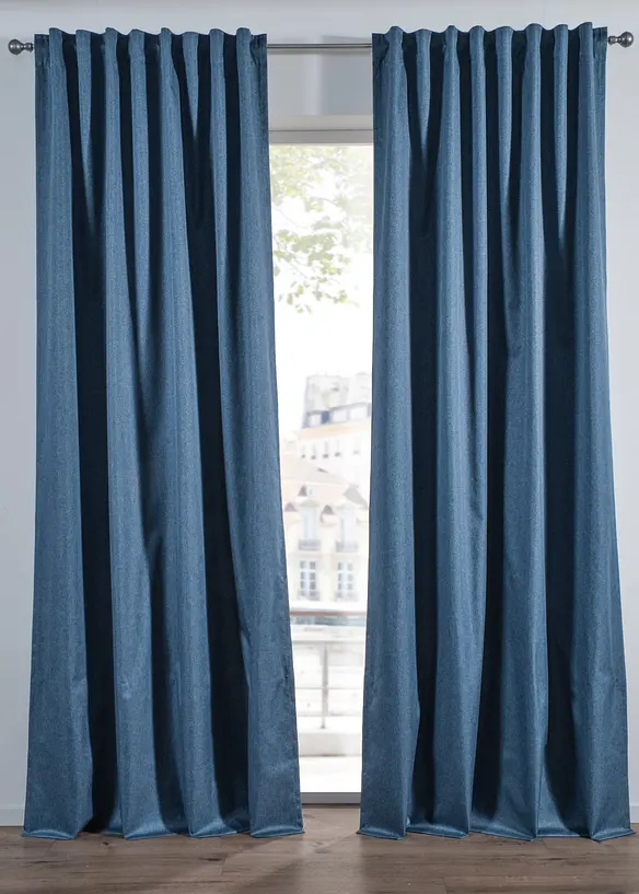 Verdunkelungsvorhang mit Struktur (1er Pack), bonprix