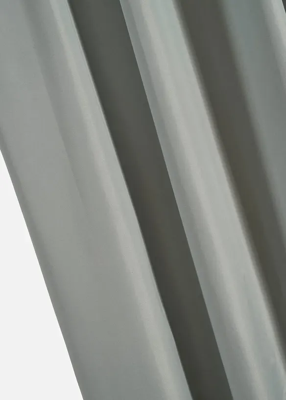 Rideau panneau occultant avec revers noir opaque (1 pce), bonprix