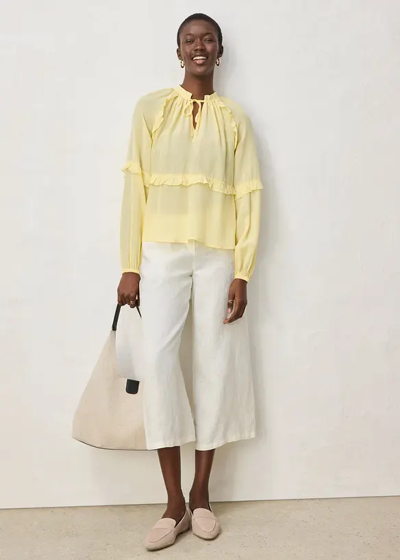 Tunika mit Seide, bonprix