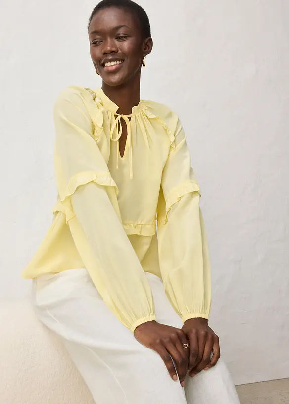 Tunika mit Seide, bonprix