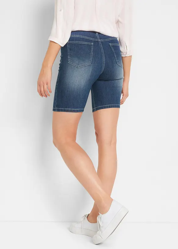 Jeans-Bermuda Mid Waist, bonprix