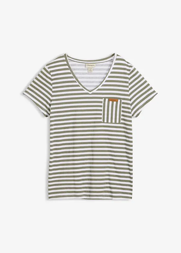 T-Shirt, gestreift, bonprix