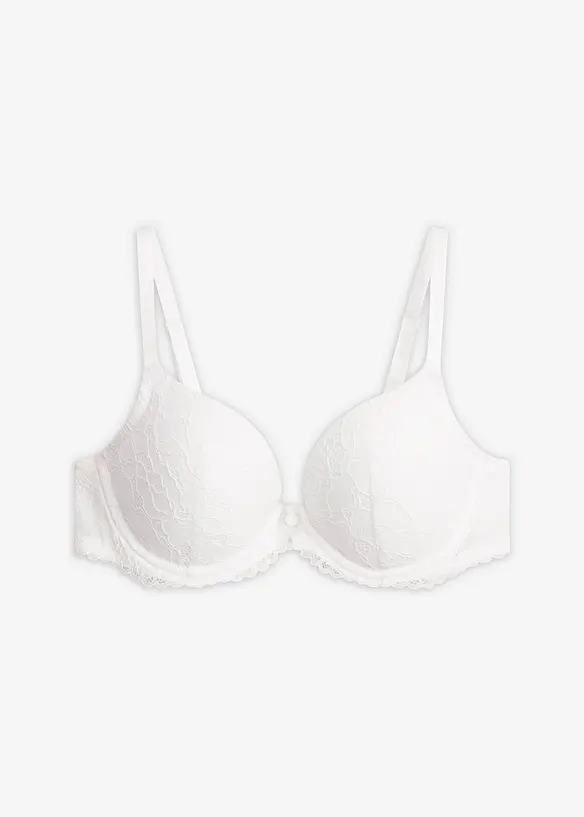 Soutien-gorge push-up avec dentelle, bonprix