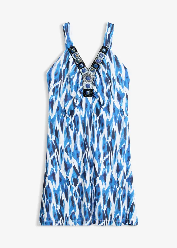 Robe trap&egrave;ze en jersey, bonprix