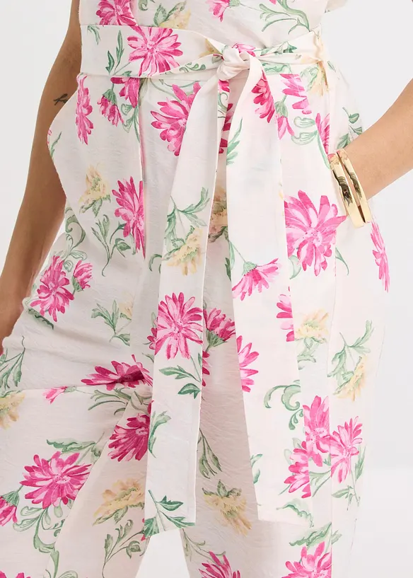 Jumpsuit aus flie&szlig;endem Viskose-Mix, bonprix