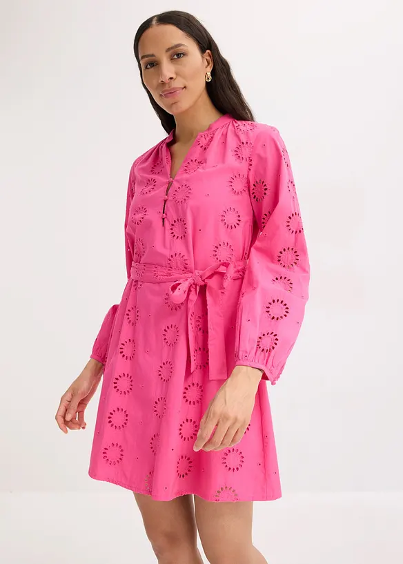 Robe blouse 100% coton, bonprix