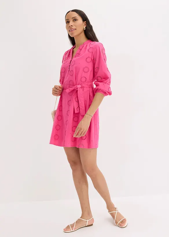 Robe blouse 100% coton, bonprix