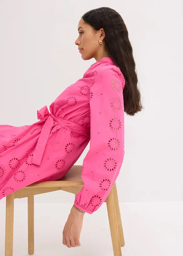 Robe blouse 100% coton, bonprix
