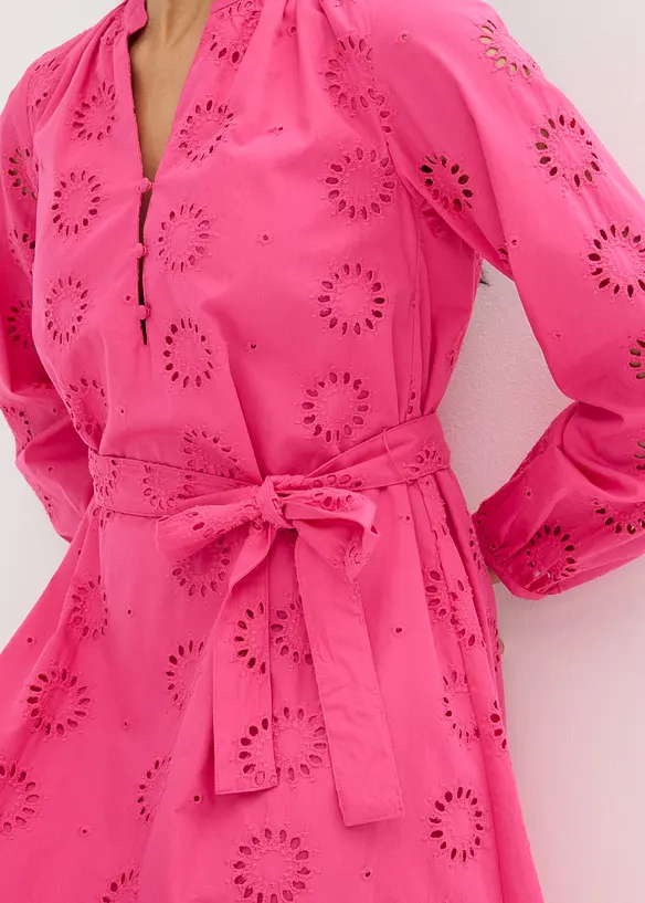 Robe blouse 100% coton, bonprix