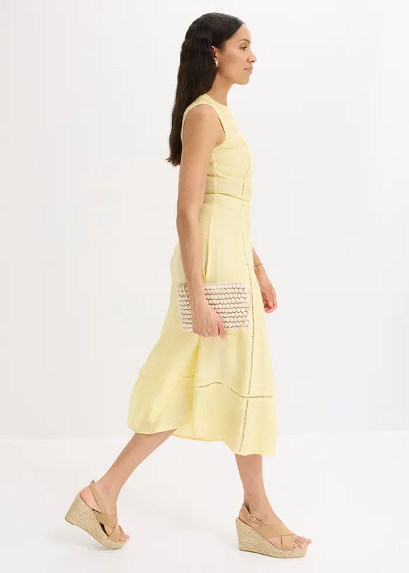 Midikleid aus softem Viskose-Mix, bonprix