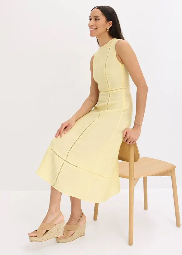 Midikleid aus softem Viskose-Mix, bonprix