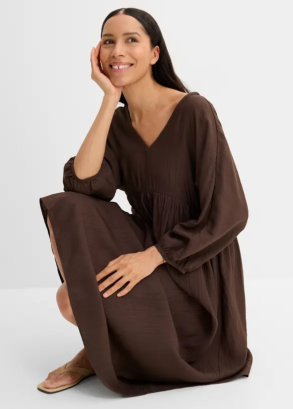 Maxikleid aus softem Viskose-Mix, bonprix
