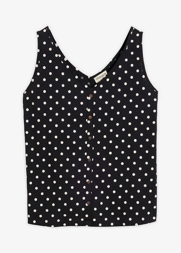 Top boutonn&eacute;, bonprix