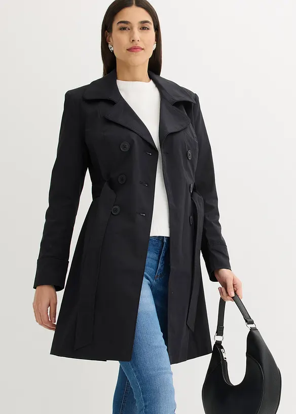 Trenchcoat aus Baumwolle, bonprix