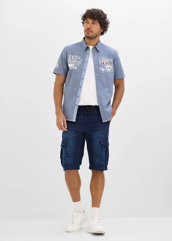 Chemise manches courtes &agrave; imprim&eacute;, bonprix
