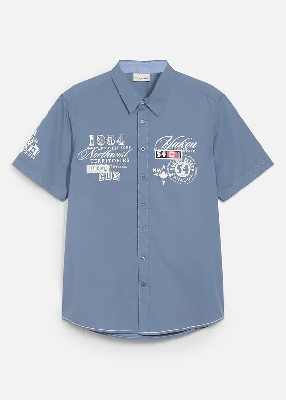 Chemise manches courtes &agrave; imprim&eacute;, bonprix