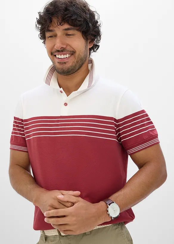 Polo en jersey 100% coton, bonprix
