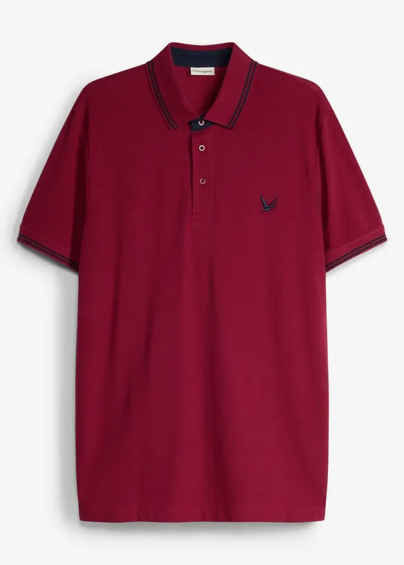 Polo en maille piqu&eacute;e 100% coton, bonprix