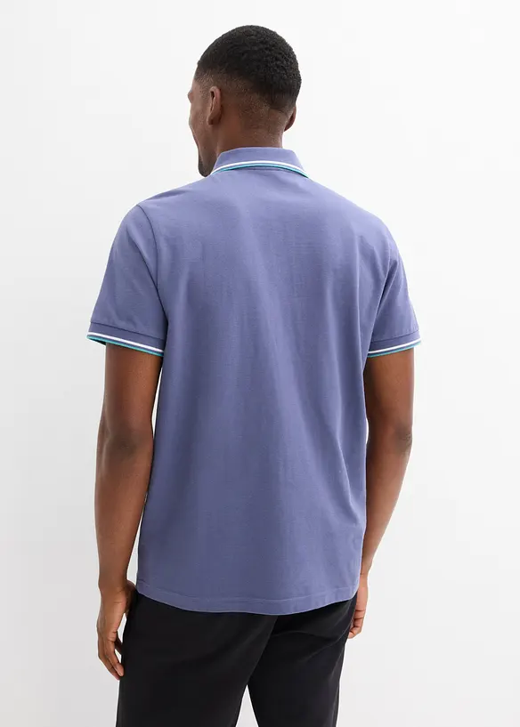 Polo en maille piqu&eacute;e 100% coton, bonprix