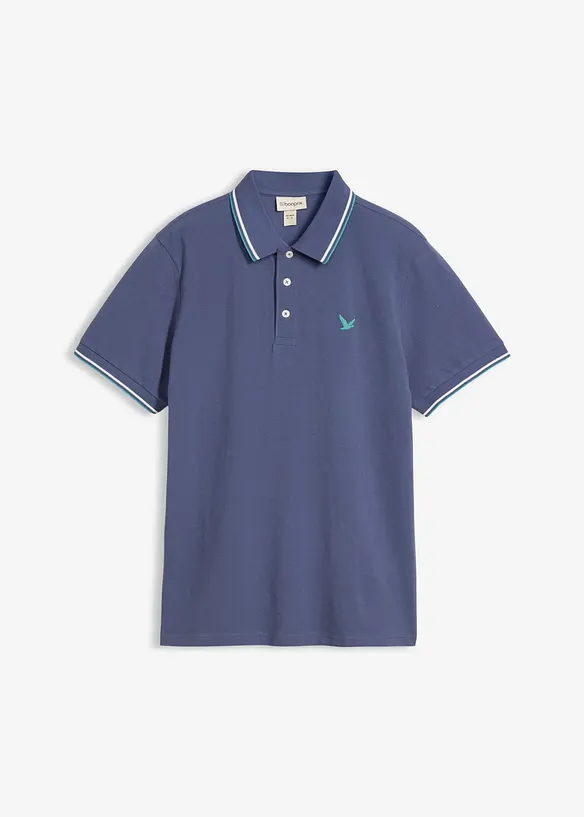 Polo en maille piqu&eacute;e 100% coton, bonprix