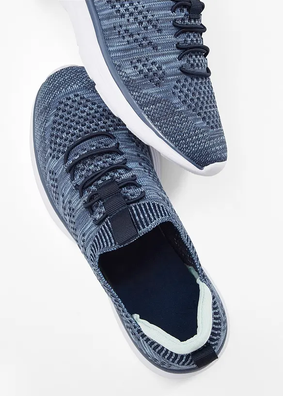 Sneakers &agrave; enfiler confortables en mati&egrave;re douce, bonprix