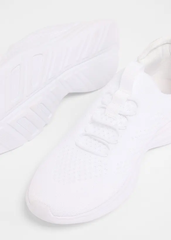 Sneakers &agrave; enfiler confortables en mati&egrave;re douce, bonprix