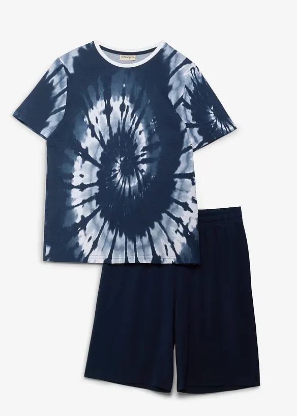 T-Shirt und Jersey-Bermuda (2-tlg.Set), bonprix