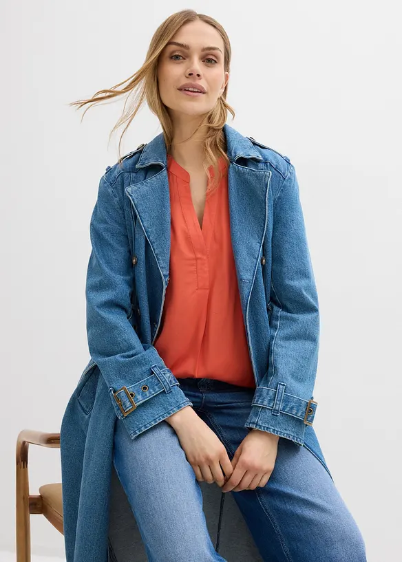 Long-Tunika aus nachhaltiger Viskose, bonprix