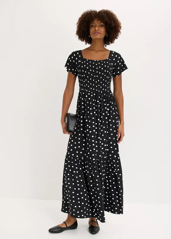 Maxikleid aus nachhaltiger Viskose, bonprix