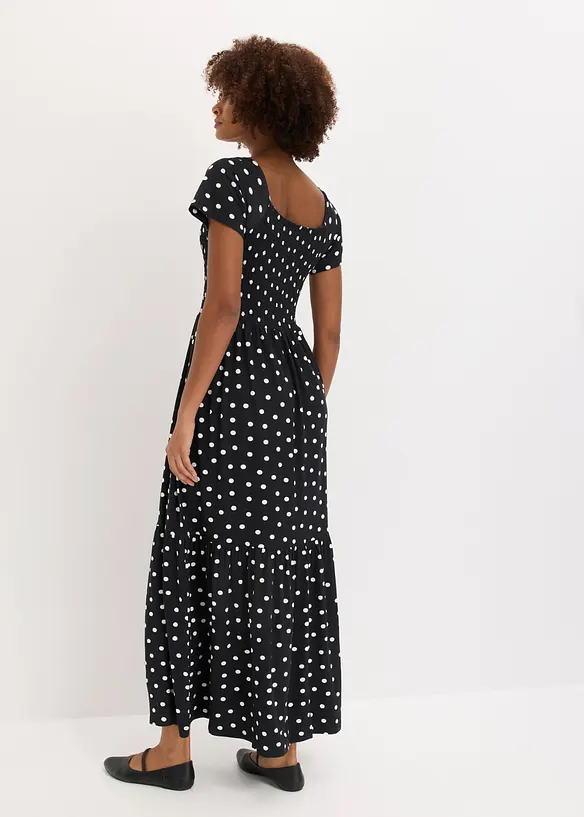 Maxikleid aus nachhaltiger Viskose, bonprix