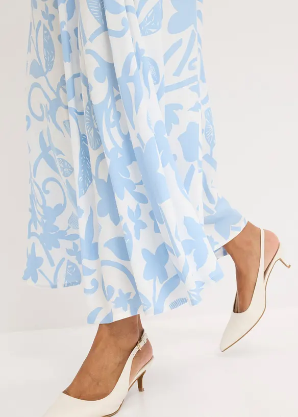 Maxirock aus flie&szlig;ender Viskose, bonprix