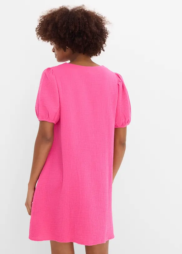 Kurzes Kleid aus Musselin, bonprix