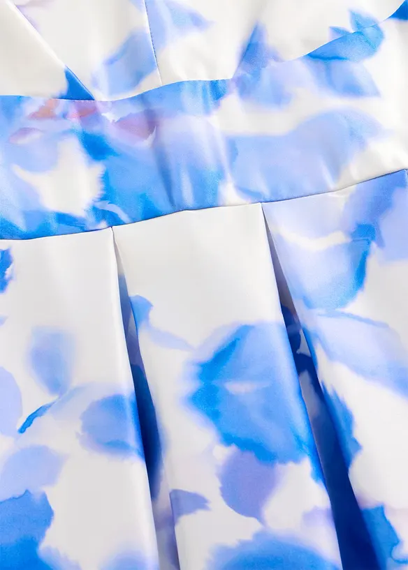 Robe longue en satin brillant, bonprix