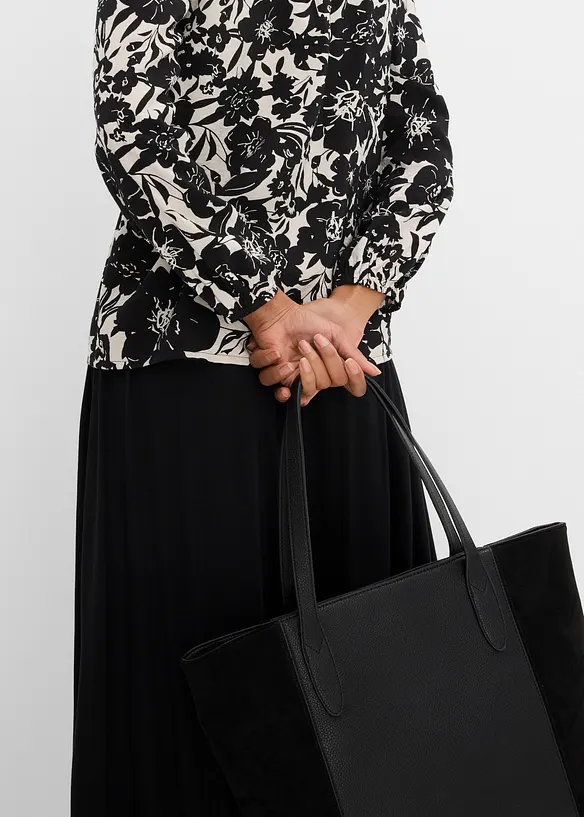 Blouse &agrave; rubans de dentelle, bonprix