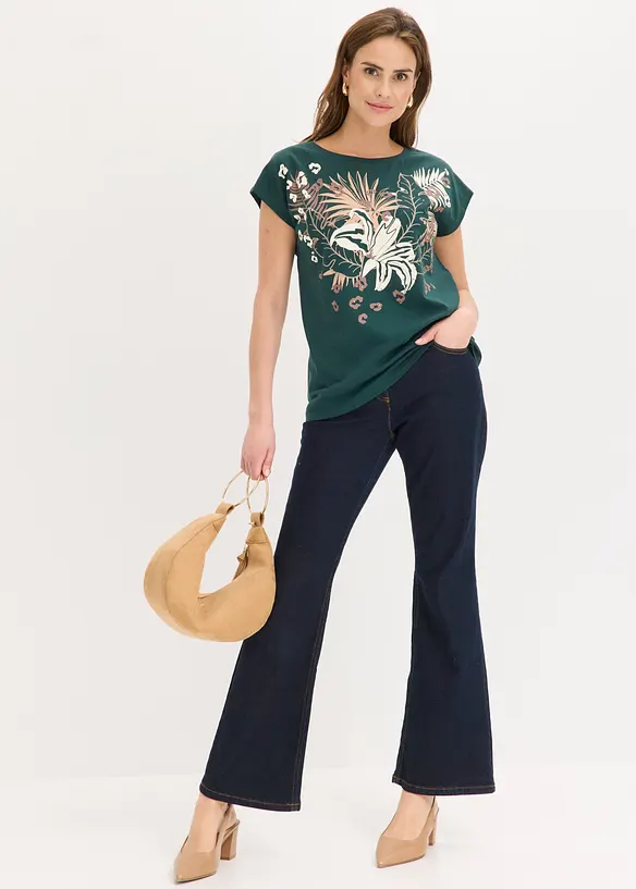 Shirt aus reiner Bio-Baumwolle, bonprix