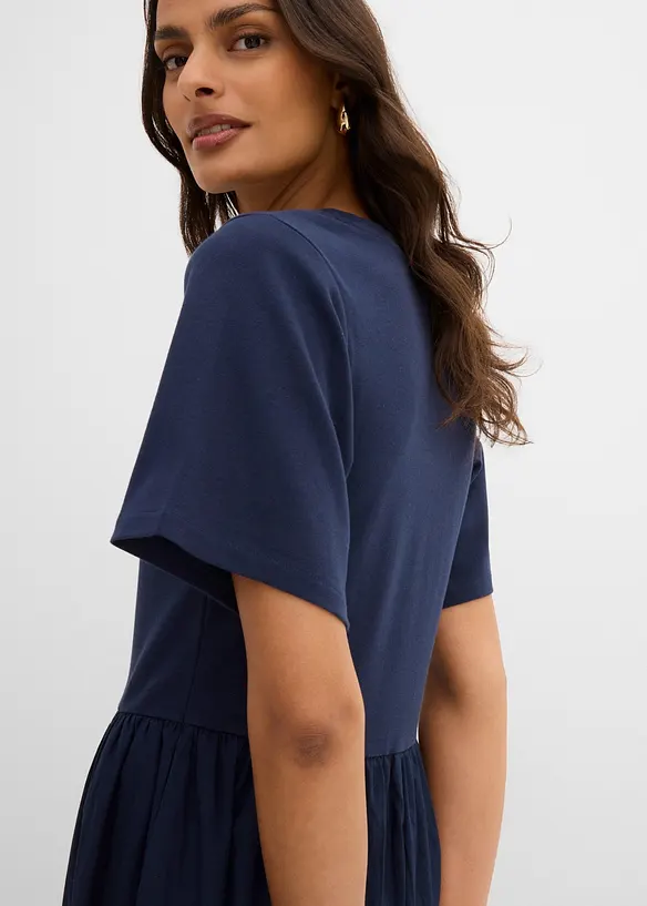 Robe midi 100% coton, bonprix