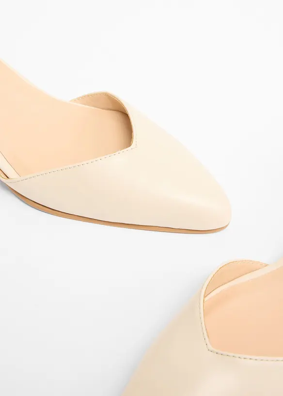 Spangenpumps mit niedrigem Absatz, bonprix