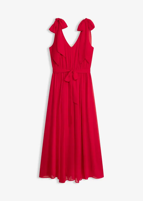 Chiffonkleid mit Schleifendetails, bonprix