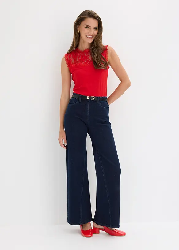 Top doux en viscose extensible, bonprix