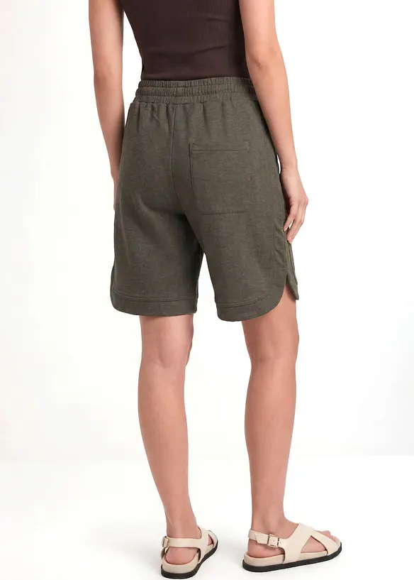 Weite Sweat-Shorts  aus Baumwoll-Mix, bonprix