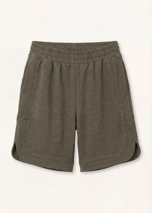 Weite Sweat-Shorts  aus Baumwoll-Mix, bonprix