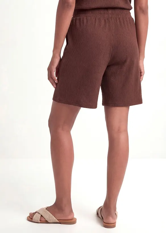 Schlupf-Shorts aus Borkencrepe, bonprix